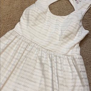 White lace sundress